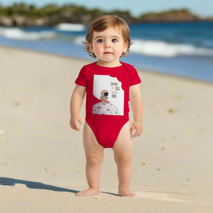 Dream Big Baby Short Sleeve Bodysuit