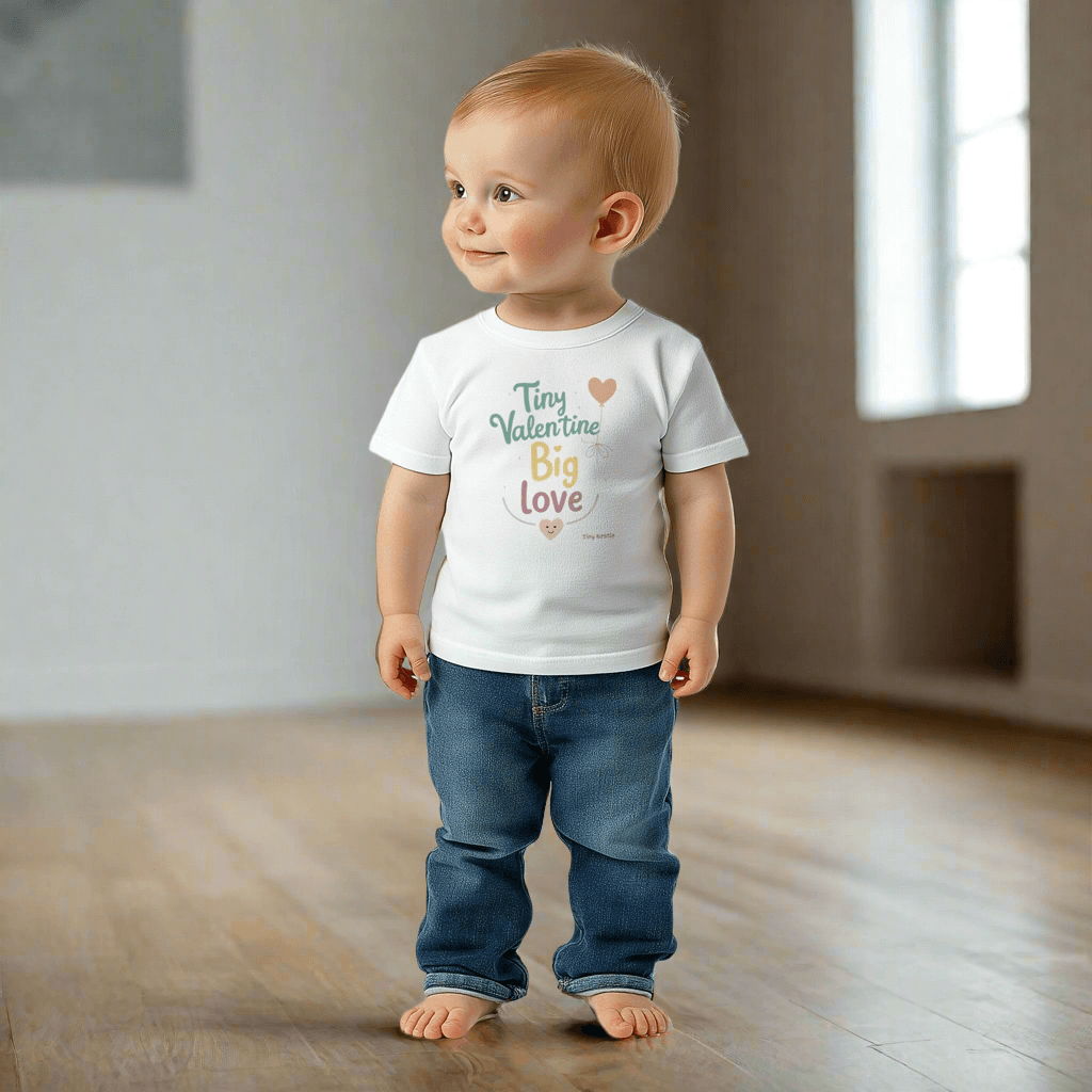 Tiny Valentine, Big Love – Baby T-Shirt