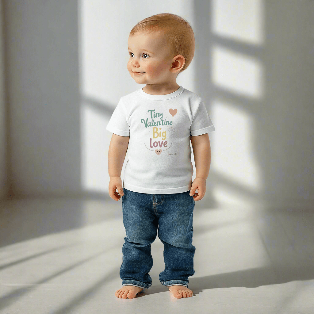 Tiny Valentine, Big Love – Baby T-Shirt