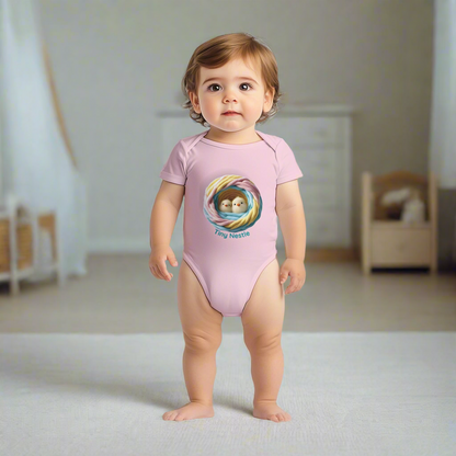 Tiny Nestle Short Sleeve Bodysuit