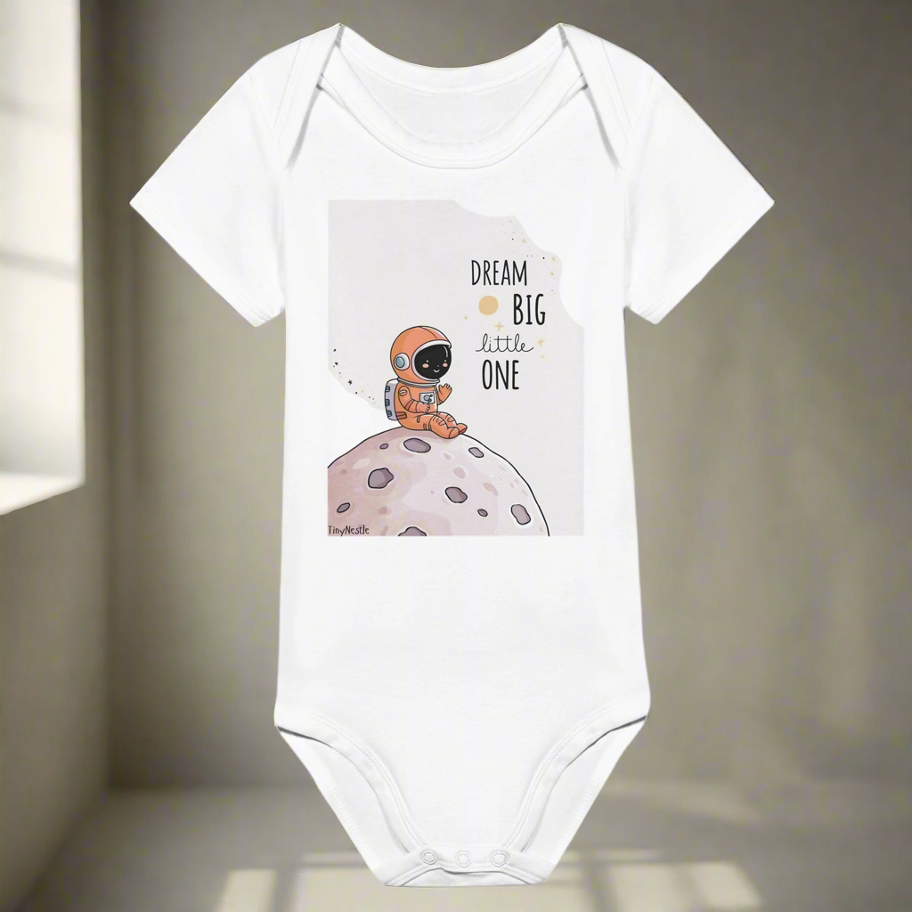 Dream Big Baby Short Sleeve Bodysuit