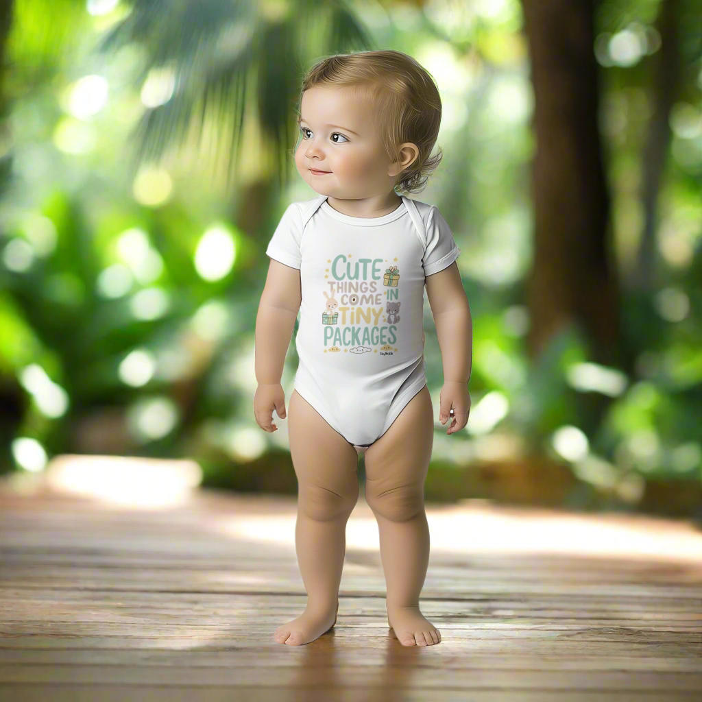 Cute Things Come In Tiny Packages Short Sleeve Bodysuit