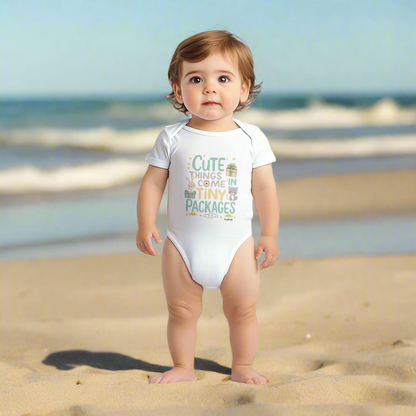 Cute Things Come In Tiny Packages Short Sleeve Bodysuit