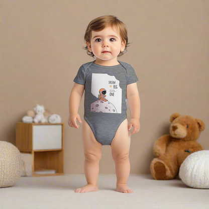 Dream Big Baby Short Sleeve Bodysuit