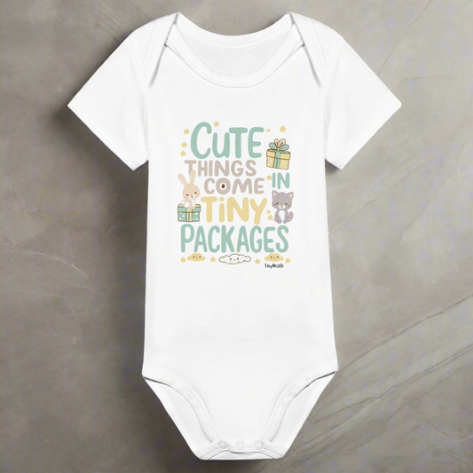 Cute Things Come In Tiny Packages Short Sleeve Bodysuit