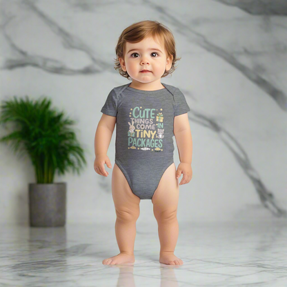 Cute Things Come In Tiny Packages Short Sleeve Bodysuit