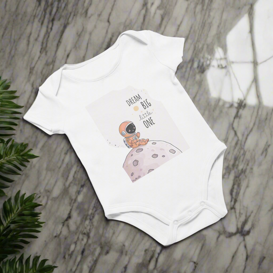 Dream Big Baby Short Sleeve Bodysuit