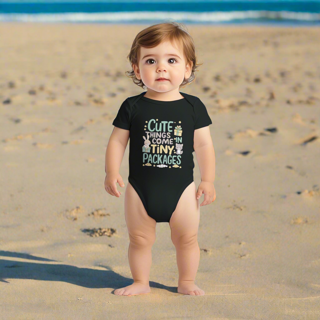 Cute Things Come In Tiny Packages Short Sleeve Bodysuit