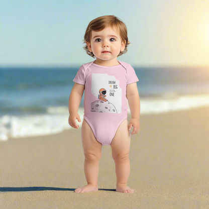 Dream Big Baby Short Sleeve Bodysuit