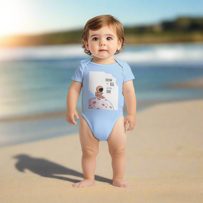 Dream Big Baby Short Sleeve Bodysuit