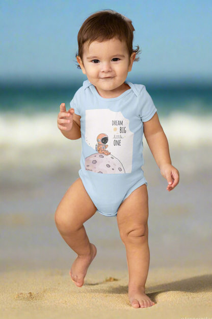 Dream Big Baby Short Sleeve Bodysuit