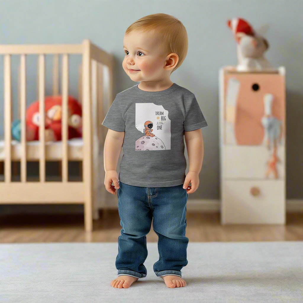 Dream Big Little One Crewneck T-shirt