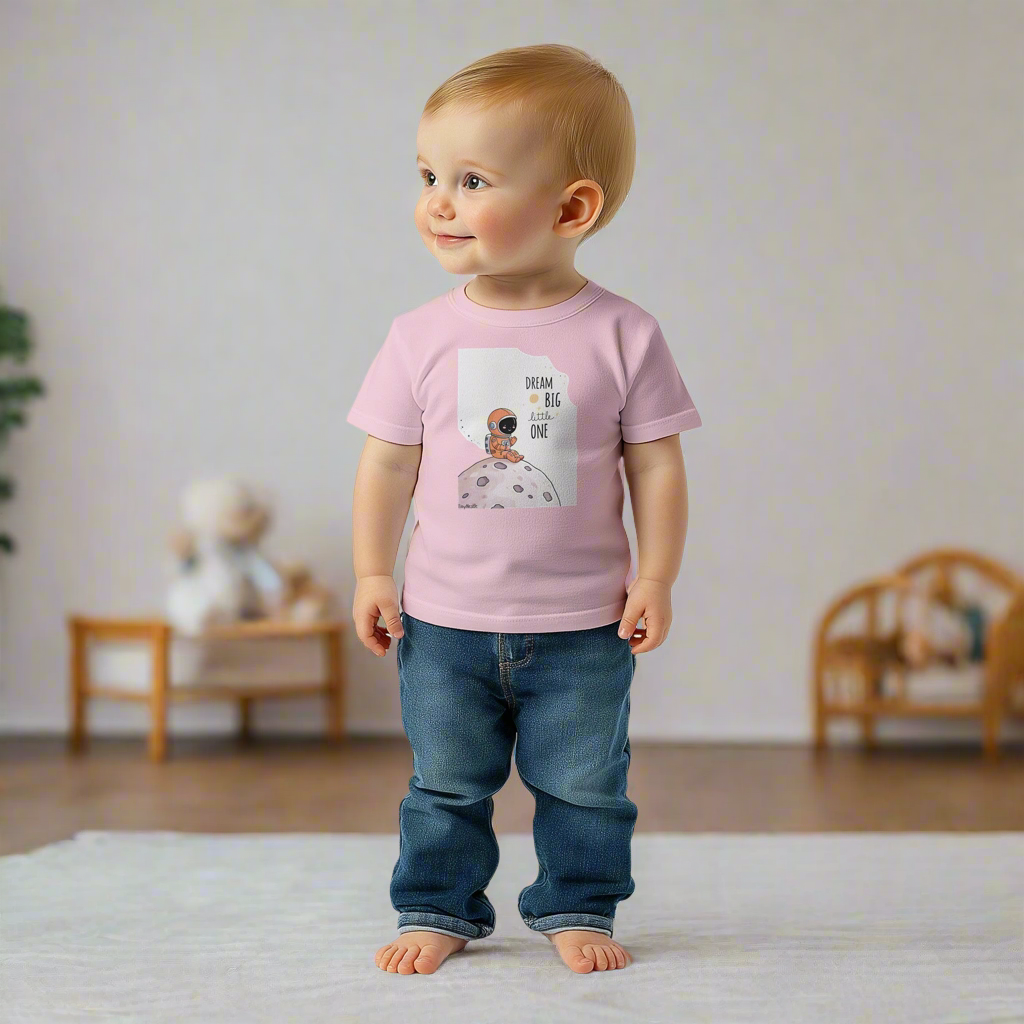 Dream Big Little One Crewneck T-shirt