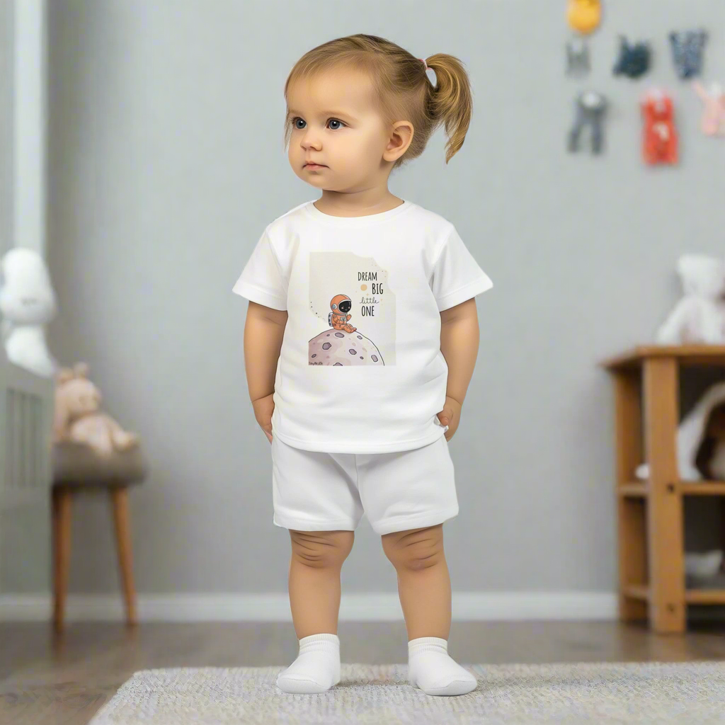 Dream Big Little One Crewneck T-shirt