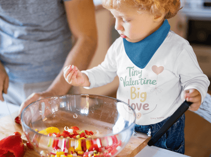 Tiny Valentine, Big Love – Baby Long Sleeve Bodysuit