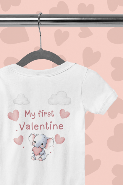 My First Valentine Baby T-Shirt