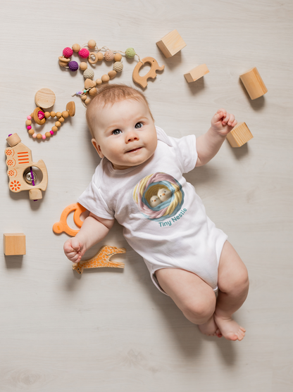 Tiny Nestle Short Sleeve Bodysuit